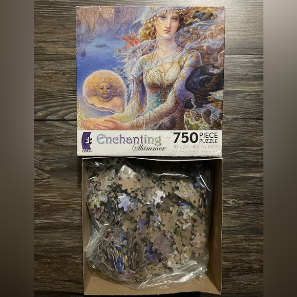 Ceaco Enchanting Shimmer - Cybele's Secret 750 piece puzzle 🧩 - Picture 2 of 6